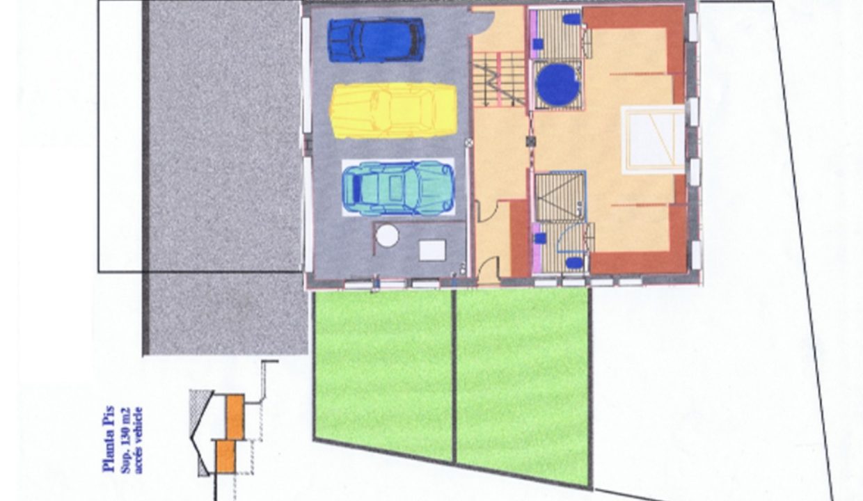 Casa con jardin Agudes park 1