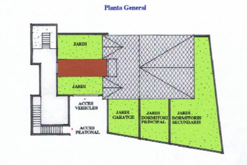 Casa con jardin Agudes park 3